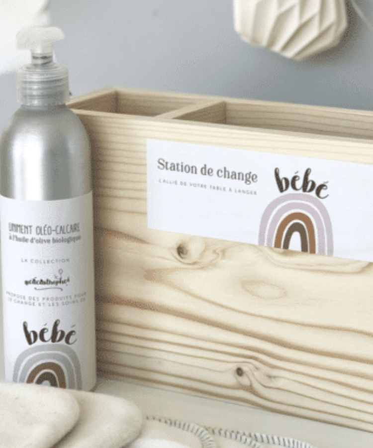 Station de change bébé – collection Cacastrophe®